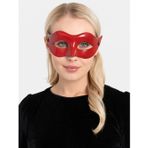 İthalat® Kırmızı Renk Masquerade Kostüm Partisi Venedik Balo Maskesi