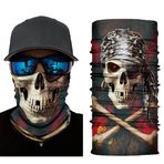 İthalat® Motorcu Boyunluk Baf Buff Bandana 25X48 Cm Model 2