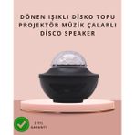 İthalat® Sesle Aktive Olabilen Uzaktan Kumandalı Ayarlanabilir Galaxy Gece Lambası