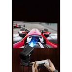 İthalat® Taşınabilir Sinema Oyun Projektörü Akıllı Projeksiyon Android 11