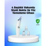 İthalat® Vakum Teknolojili Siyah Nokta Temizleyici Cihaz – 4 Farklı Başlık Derinlemesine Gözenek Tem