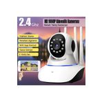İTHALCİM Kablosuz Wifi Bebek İzleme Ip Kamerası 3 Antenli Gece Görüşlü Güvenlik İp Kamera Harekete Duyarlı