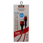 İ'think Gold Örgülü Usb-A To Lightning Kablo 1 M (K401a) (4'Li Paket)
