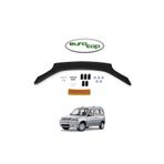 İtibar Citroen Berlingo Ön Kaput Koruma Rüzgarlığı 3mm Akrilik (ABS) Parlak Siyah Deflektör 2004-09