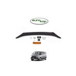 İtibar Ford Tourneo Custom Ön Kaput Koruma Rüzgarlığı 3mm Akrilik Abs Parlak Siyah Deflektör 12-17
