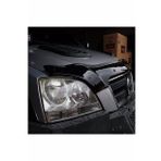 İtibar Kia Sorento Ön Kaput Koruma Rüzgarlığı 3mm Akrilik (abs) Parlak Siyah Deflektör 2002-2006