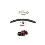 İtibar Nissan Qashqai Ön Kaput Koruma Rüzgarlığı 3mm Akrilik (ABS) Parlak Siyah Deflektör 2014-2016