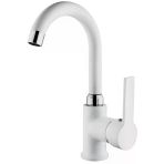 İtimat 563K.cw Lavabo Bataryası (Beyaz-Krom)