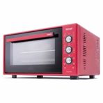 İtimat 8030 Kırmızı Çift Camlı Mini Fırın