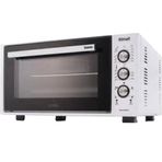 İtimat 8031 Beyaz Köşeli 50 lt Fanlı Çift Camlı Exclusive Mini Fırın