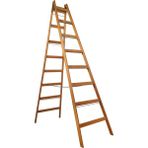 İtimat A Tipi Ahşap Merdiven 8+8 Basamaklı