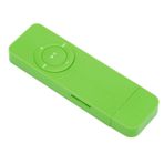 Itonash Kompakt Ve Taşınabilir MP3 Müzik Çalar, Uzun Pil Ömrü, 64G'ye Kadar Kayıpsız Ses Desteği, MP3 Çalar Ile Roman Dinleme, Seyahat Eden Öğrenciler Için Hafıza Kartı Desteği (Yeşil)