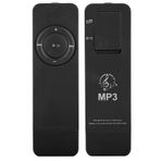 Itonash Müzik Dinlemek Için 32 GB Genişletilebilir Bellekli, Şarj Edilebilir Pilli Kompakt MP3 Çalar (Siyah)