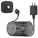 Itramax Blink Outdoor 4 (4. Nesil) 3M (1Pack), USB C Kamera Şarj Kablosu ve 90 Derece Dik Açılı Tip C Kablosuyla Uyumlu Güç Kablosu ve Adaptör, Su Geçirmez Güç Kablosu Kaynağı
