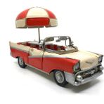 ITS 1957 Chevrolet Bel Air Convertible Klasik Metal Dekoratif Araba