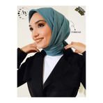 its AY shop Tesettür Kadın Bambu Kraş Turkuaz Eşarp
