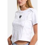it's basic Kadın Beyaz Crop Top, Elastan, L Beden