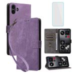 IUQXU Hiçbir şey için CMF Telefon 1 Cüzdan Telefon Kılıfı Ekran Koruyucu [RFID Engelleme] Deri Flip Kart Tutucu Kickstand Kadın Erkek Cep Telefonu Kılıfı Hiçbir Şey için CMF Phone1 CMFPhone1 CMFPhone