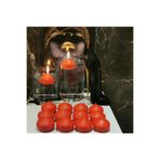 iv candles Homedecor Citronella Sineksavar 12'li Suda Yüzen Mum Beyaz 8 x 8