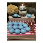 iv candles İV candles 24'lü Bebek Mavisi Suda Yüzen Mum Bebek Mavisi 8 x 8