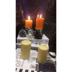 iv candles Iv Candles 2li Balmumu Baton Mum Doğal balmumu