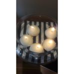 iv candles Iv Candles Beyaz 12'li Büyük Boy Suda Yüzen Mum BEYAZ