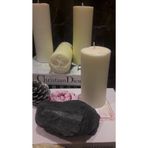 iv candles Iv Candles Beyaz Büyük Baton Mum Beyaz 6 x 16