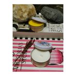 iv candles İV candles Homedecor 2'li Kapaklı Sarı ve Beyaz Teneke Mum Sarı