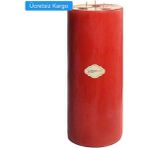 Iv Candles Konsept Dev Silindir Kırmızı Büyük Boy Mum