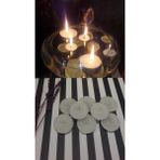 İv Candles Tealight Beyaz Standard 24 Adet Teneke Mum