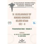 Iv. Uluslararası Tıp Hukuku Kongresi Cilt - II