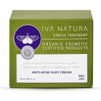 Iva Natura 50 ml Kara Kafes Otu ve Ardıç Yaprağı Özlü Organik Yağlı Ciltler İçin Akne Karşıtı Krem