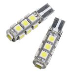 Ivebetter Beyaz T10 DBPOWER 7506 sinyal lambası 5050 Canbus hata ücretsiz Auto LED-Işık iç Bulb-2 adet