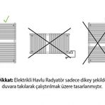 İvigo 450 Watt Elektrikli Havlu Isıtıcı / İnox