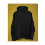 IvırZıvır Unisex Siyah Balance Baskılı Sweatshirt SB-274