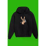 IvırZıvır Unisex Siyah Gamer Baskılı Sweatshirt SB-321