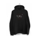 IvırZıvır Unisex Siyah Harry Styles Taraftar Baskılı Sweatshirt SB-243