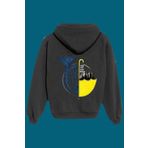 IvırZıvır Unisex Siyah How I Met Your Mother Sırt Baskılı Sweatshirt SB-342