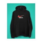 IvırZıvır Unisex Siyah Naruto Jutsu It Baskılı Sweatshirt SB-239