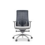 Ivo Office Flexo Pro Ofis Çalışma Oyuncu Sandalyesi Şef Gri Kumaş Ergonomik 3D Kolçak Ayarlanabilir Bel Desteği