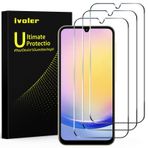 ivoler Samsung Galaxy A25 5G / M34 5G / Xiaomi Redmi Note 8 Pro/Redmi 9T / Poco M3 için 3 adet koruyucu cam koruyucu folyo, 9H sertlikte koruyucu cam, HD netliğinde ekran koruyucu folyo, çizilmez,
