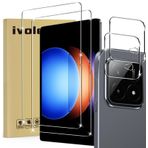iVoler Xiaomi Pad 6S PRO için 2 Parça Temperli Cam Filmi, 2 Parça Kamera Filmi, Ekran Koruyucu, Çizilmez Ekran Koruyucu, 9H Sertlik, Kabarcıksız