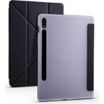 Ivoomi Ivoomi samsung Galaxy Tab S7 Fe/s7 S8 Plus T970/X800/T733/T737/T736 12.4"kalemlikli Trifolding Kılıf - Siyah