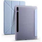 Ivoomi Ivoomi samsung Galaxy Tab S7 Fe/s7 S8 Plus T970/X800/T733/T737/T736 12.4"kalemlikli Trifolding Kılıf - Turkuaz