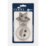 Ivory Ivo-Pst203 İkili Güleryüz Kurabiye Kalıbı