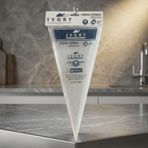 Ivory Krema Torbası 20'li Şeffaf Pasta Süsleme Poşeti