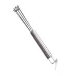 Ivory Profosyonel Top Uçlu Ayarlanabilir Paslanmaz Uzun Çelik Çırpıcı (30 Cm)