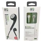 Ivotech K7 Stereo Earphone Siyah Beyaz Kablolu Kulaklık