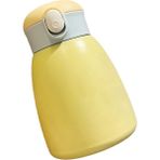 Ivy Stationery Basit, Sevimli ve Taşınabilir Saman Termos Bardağı (Yurt Dışından) - 1,1 lt - Sarı