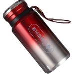 Ivy Stationery Paslanmaz Çelik Termos Vakum Çift Katmanlı (Yurt Dışından) - 1,1 lt - Kırmızı